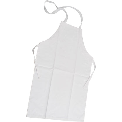 Apron, L: 61 cm, W: 43 cm, size 4-6 years, 210 g, white, 1 pc