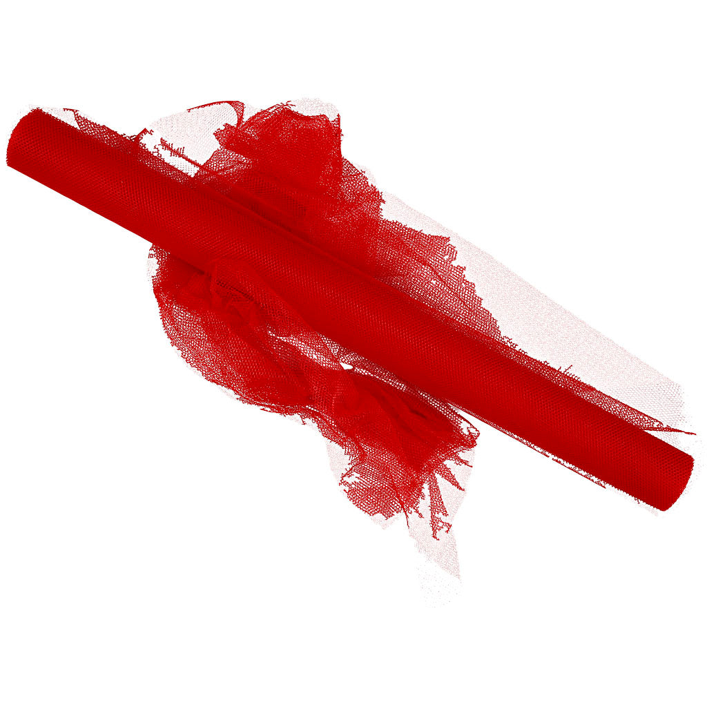 Tulle, W: 50 cm 5m Rolls Various Colours