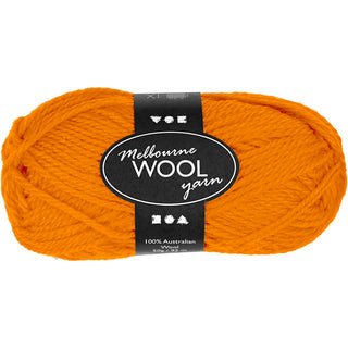 Melbourne Wool Yarn, L: 92 M, 50g Balls