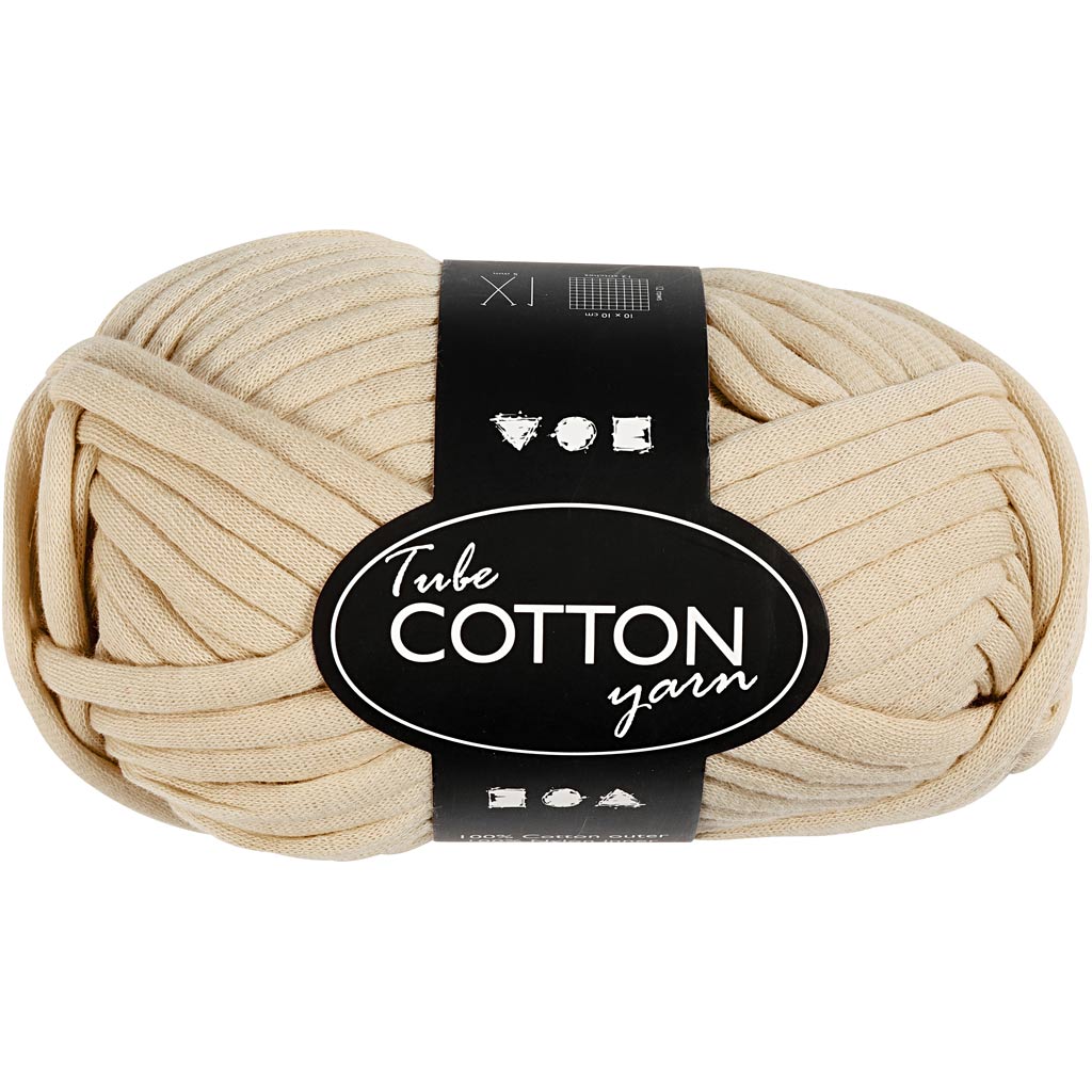 Cotton Tube Yarn, 100 g