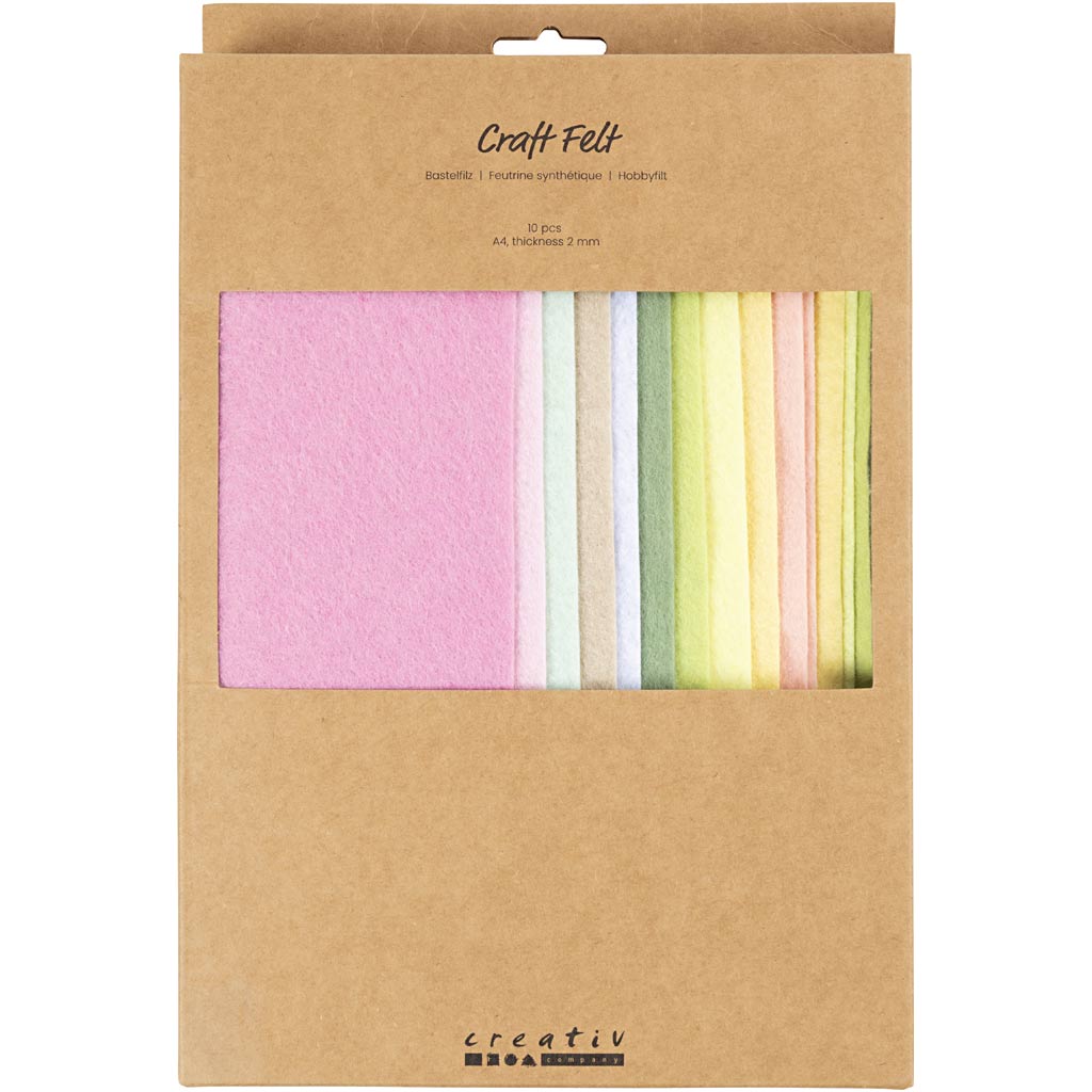 Creativ Craft Felt A4 Sheets