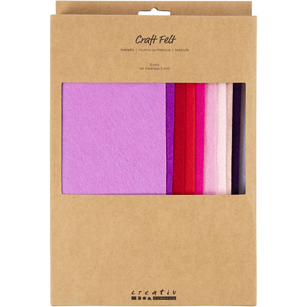 Creativ Craft Felt A4 Sheets