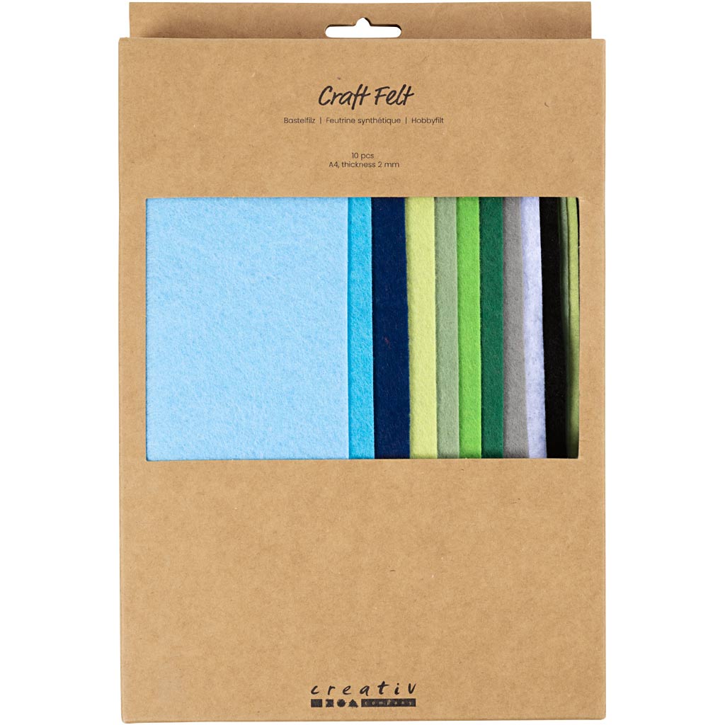 Creativ Craft Felt A4 Sheets