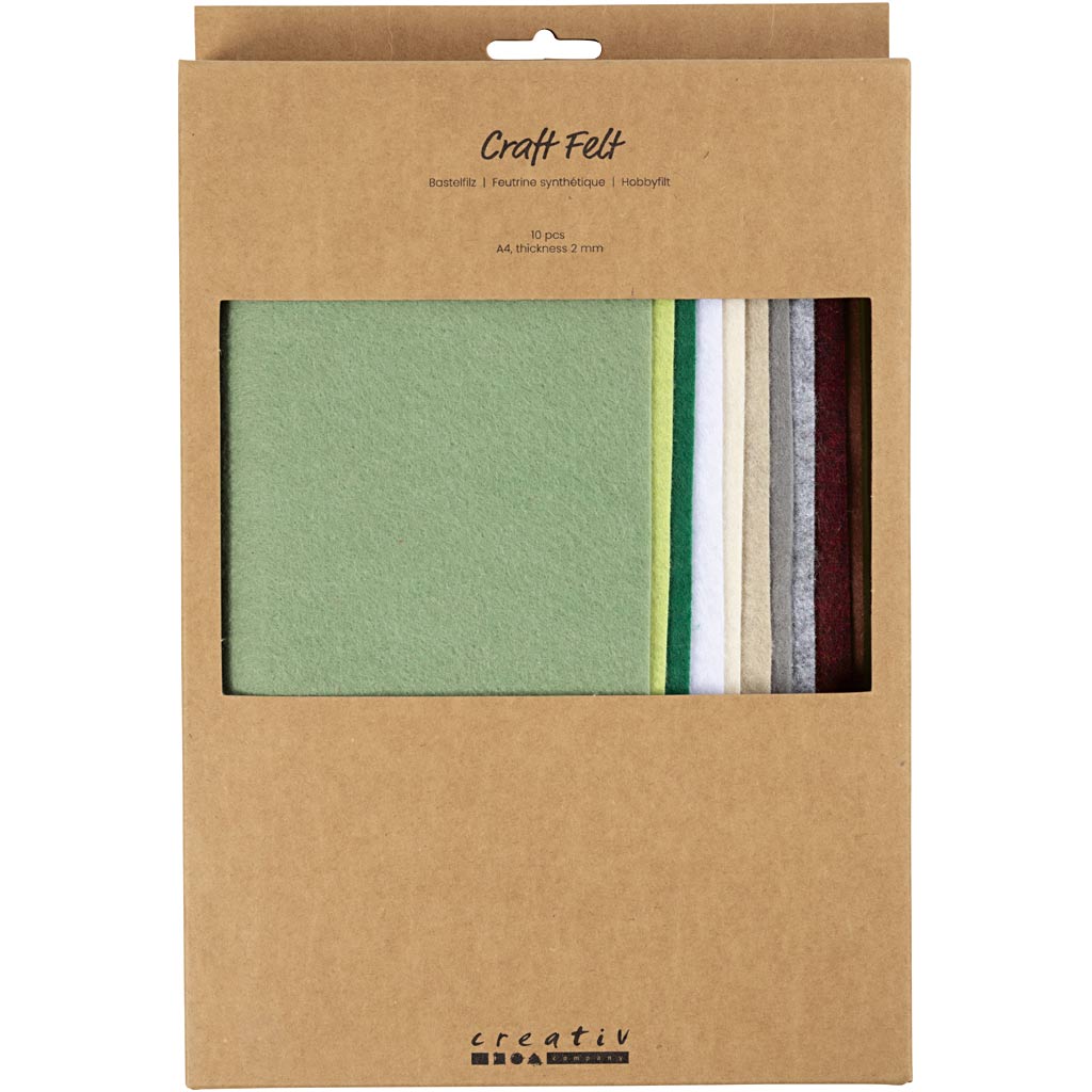 Creativ Craft Felt A4 Sheets