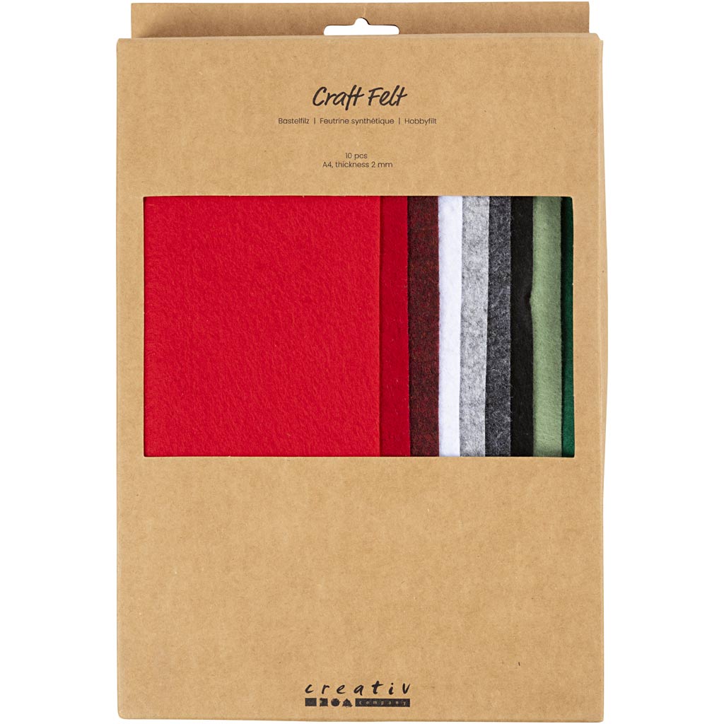 Creativ Craft Felt A4 Sheets