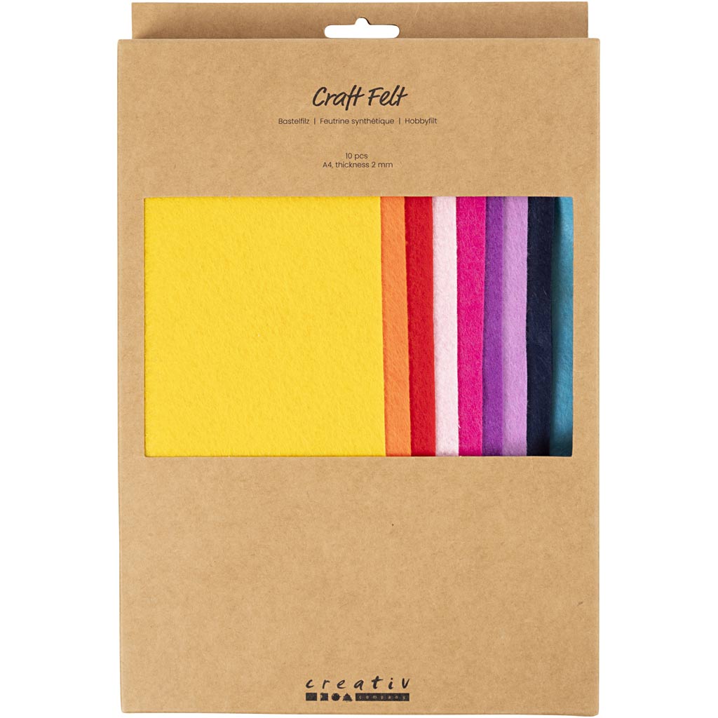 Creativ Craft Felt A4 Sheets