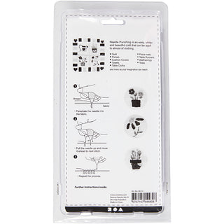 Punch needle, L: 13 cm, 1 set
