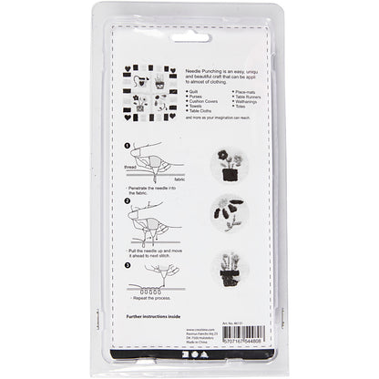 Punch needle, L: 13 cm, 1 set