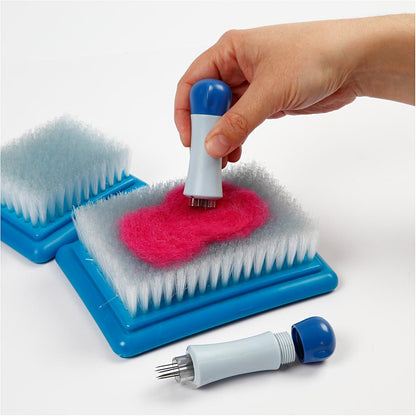 Needle Felting Brush, size 16x11 cm, 1 pc
