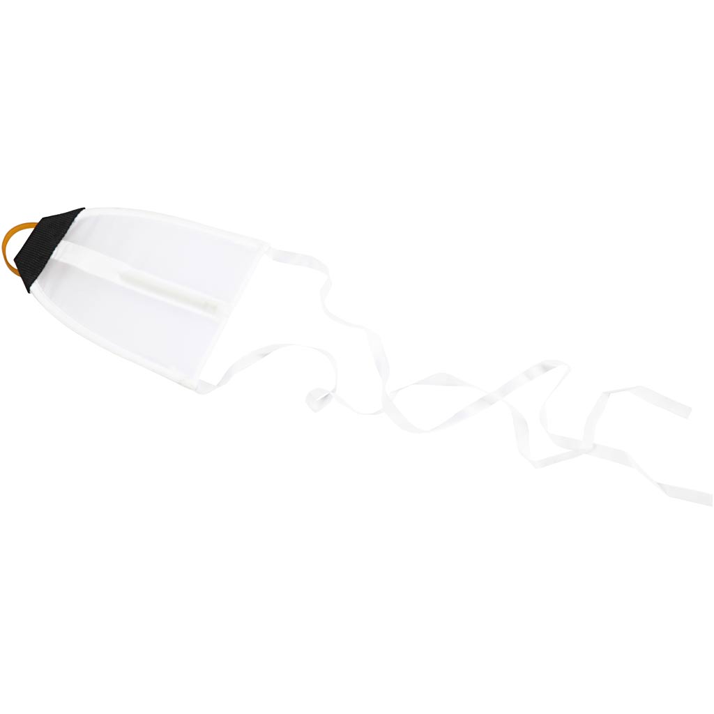 Kite, size 17x14 cm, white, 1 pc