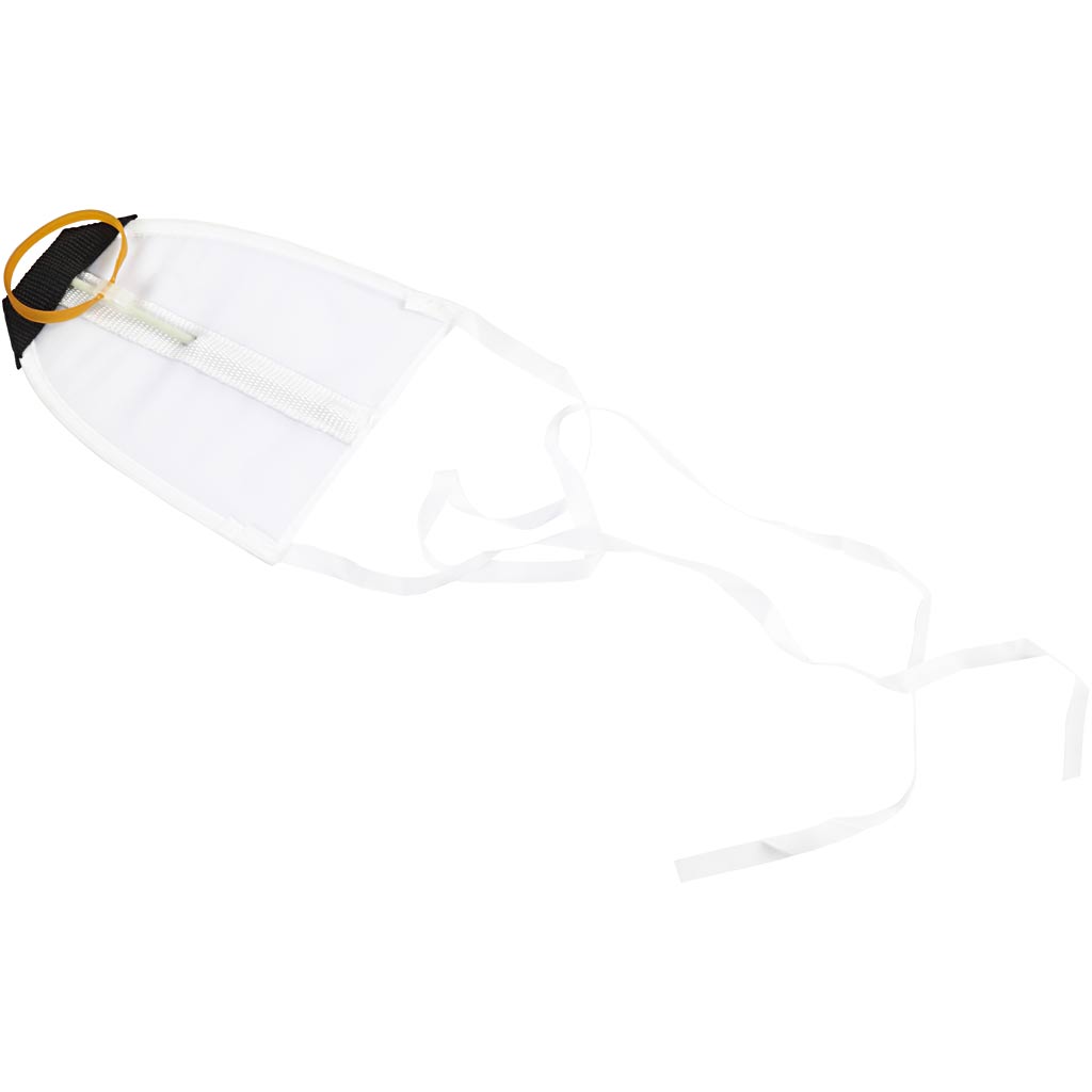 Kite, size 17x14 cm, white, 1 pc