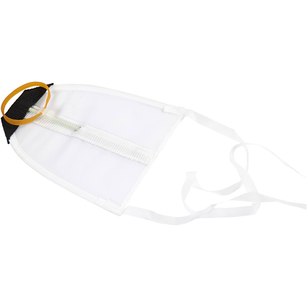 Kite, size 17x14 cm, white, 1 pc