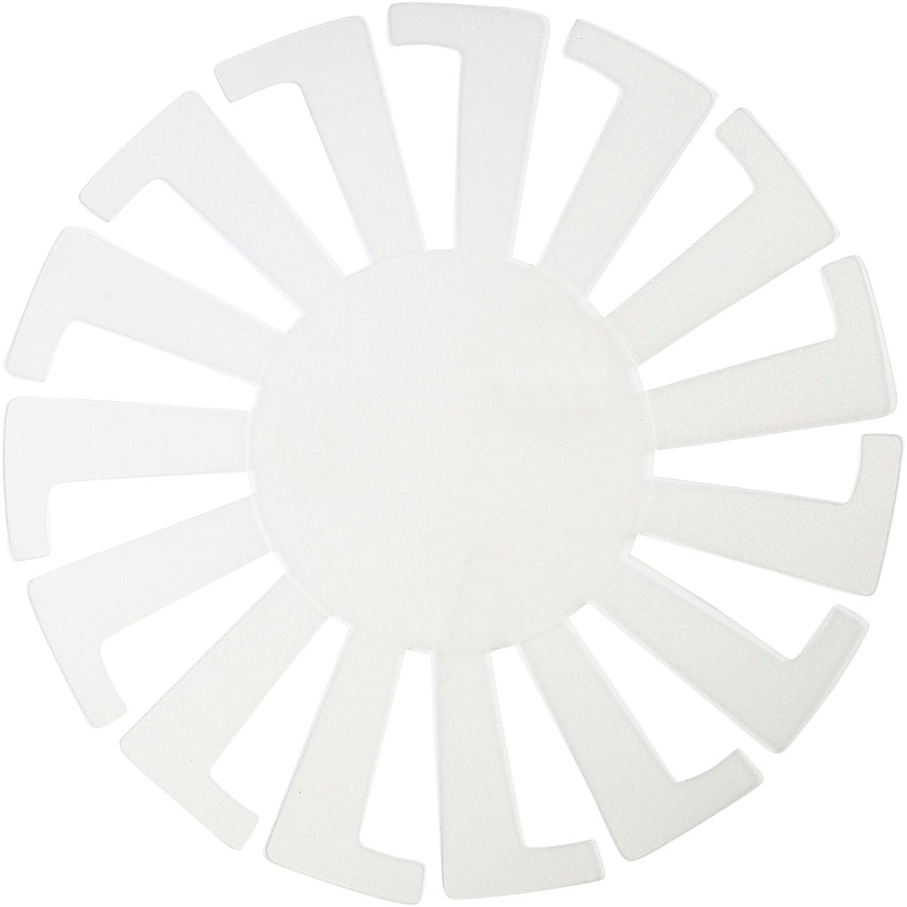 Kite, size 17x14 cm, white, 1 pc