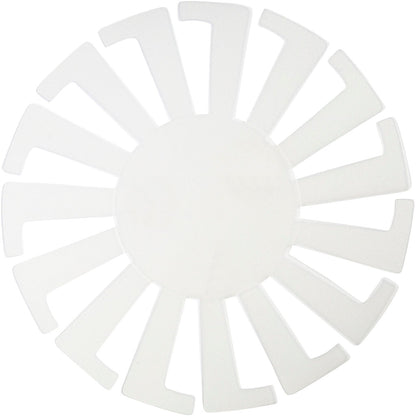 Kite, size 17x14 cm, white, 1 pc