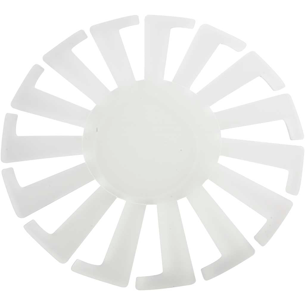Kite, size 17x14 cm, white, 1 pc