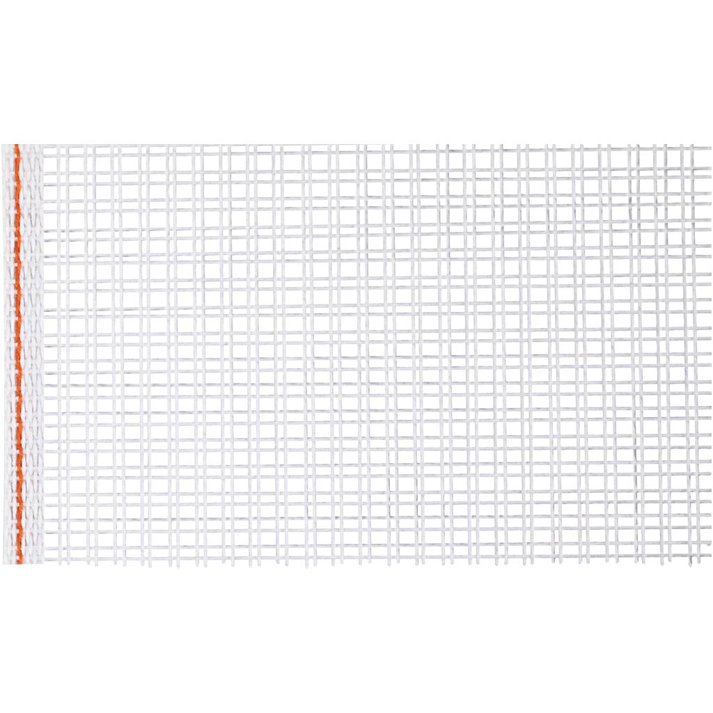 Latch Fabric, W: 50 cm, off-white, 1 m/ 1 roll