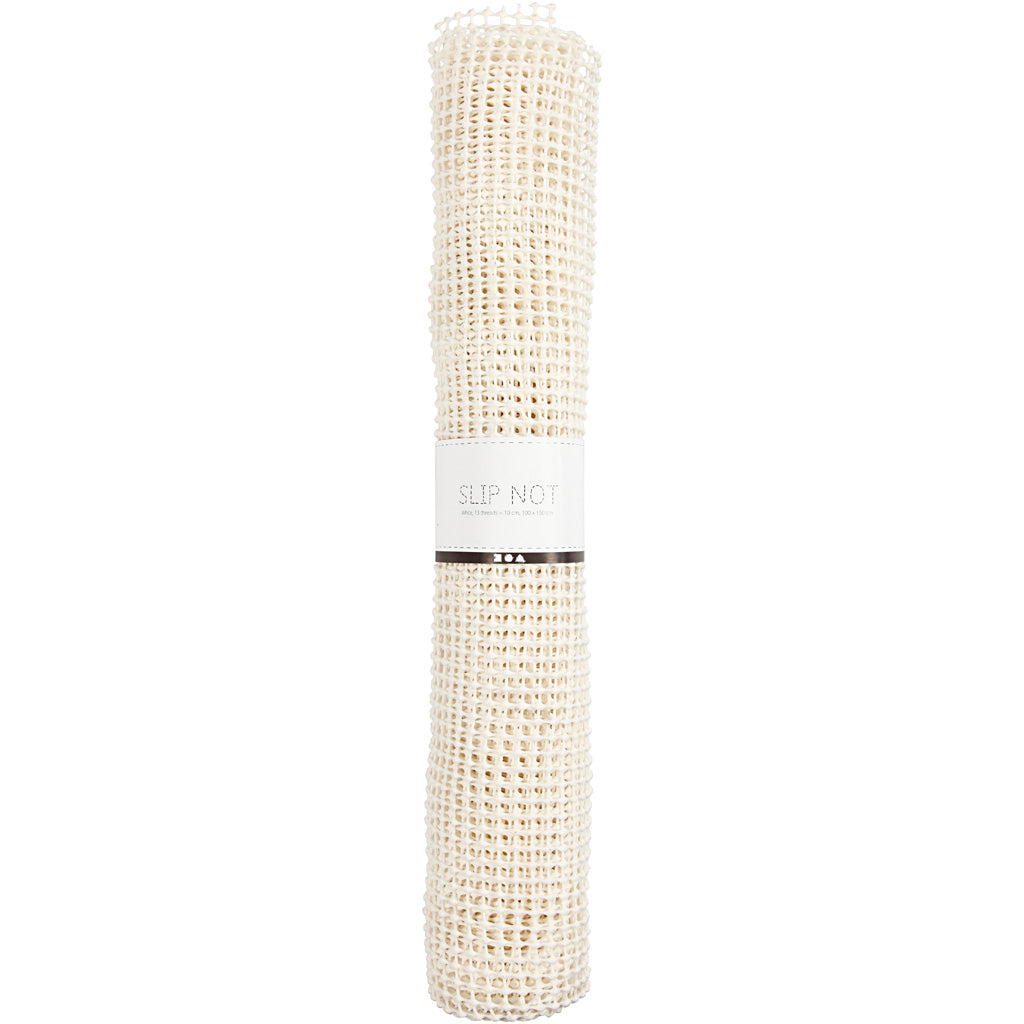Slip Not Mat, W: 100 cm, white, 150 cm/ 1 roll