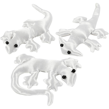 Fabric Creepy-Crawly, size 10-14 cm, white, 3 pc/ 1 pack