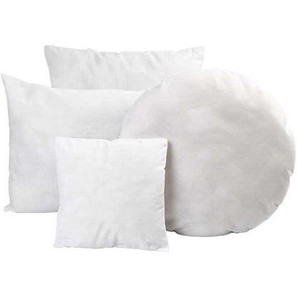 Stuffed Pillow, size 24x24 cm, white, 1 pc
