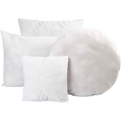 Stuffed Pillow, size 24x24 cm, white, 1 pc