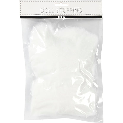 Doll Stuffing , white, 50 g/ 1 pack