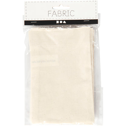 Bag, size 10x15 cm, 115 g, light natural, 4 pc/ 1 pack