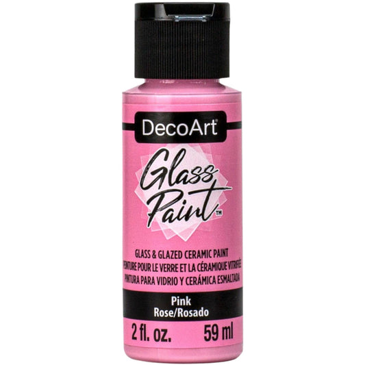 Pink Glass Paint - 2Oz.