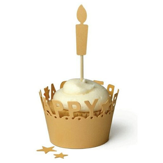 Happy Birthday Cupcake Liner