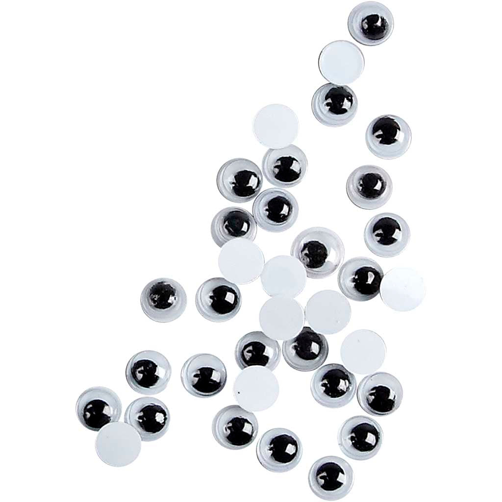 Creativ Wiggly Eyes (non self adhesive)