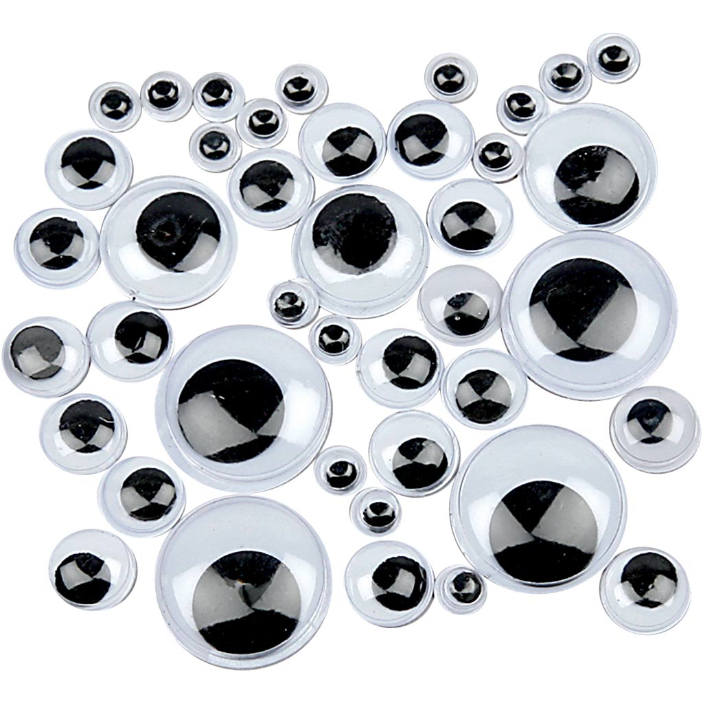 Creativ Wiggly Eyes (non self adhesive)