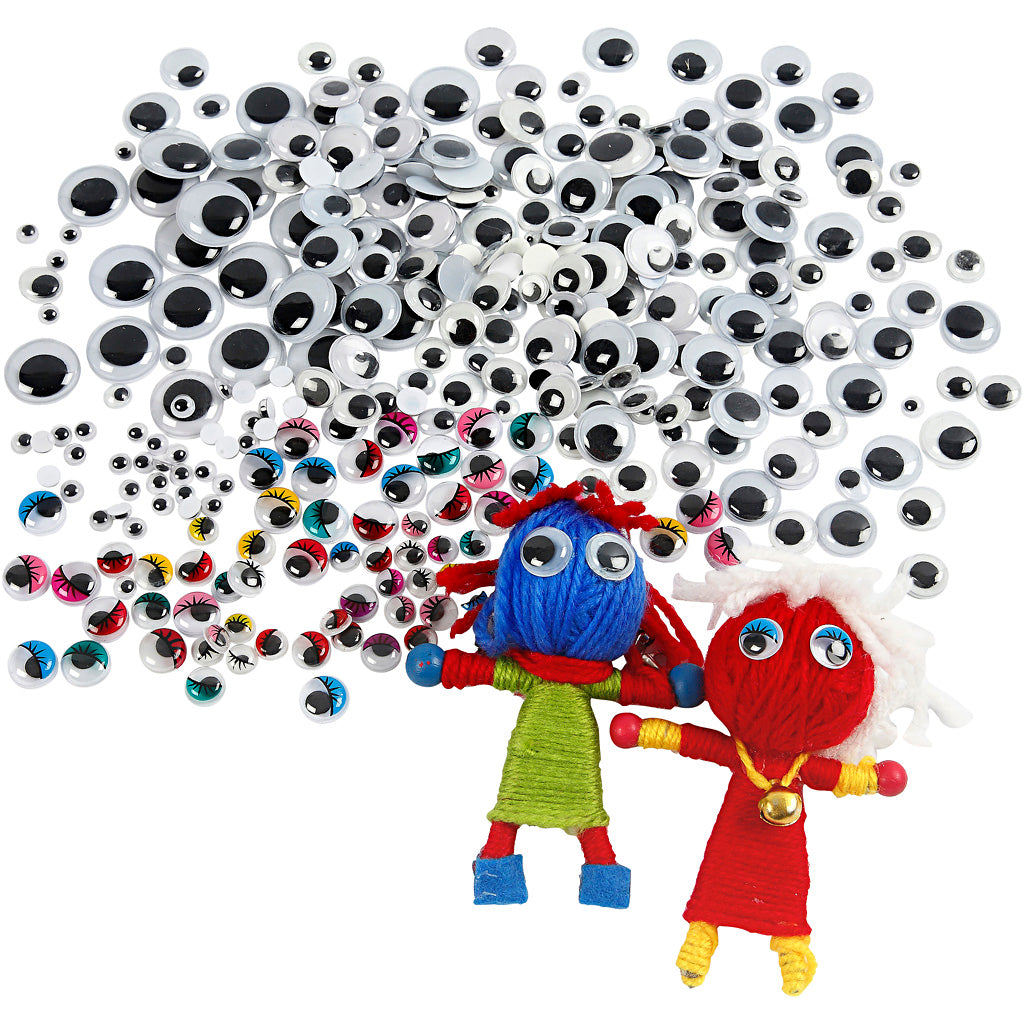 Creativ Wiggly Eyes (non self adhesive)