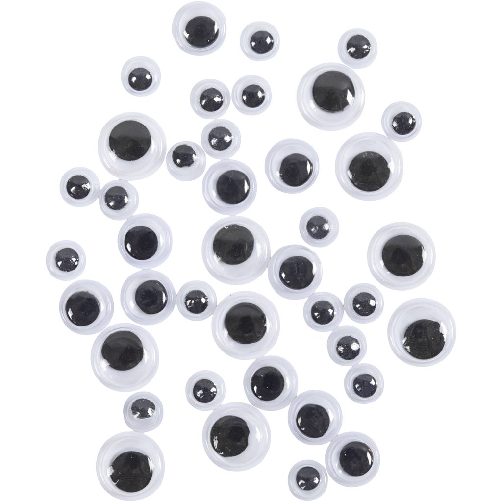 Creativ Wiggly Eyes (non self adhesive)