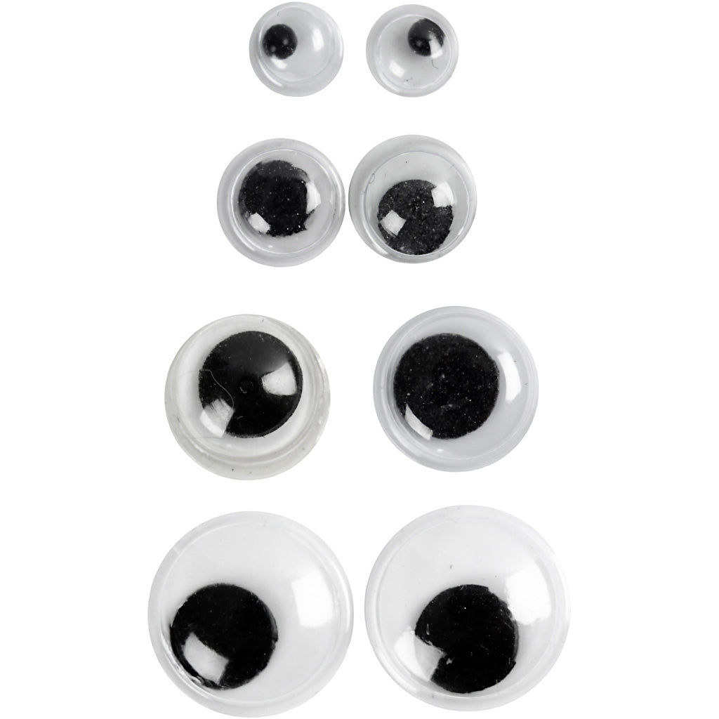 Creativ Wiggly Eyes (non self adhesive)
