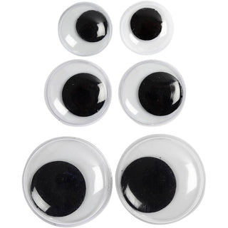 Creativ Wiggly Eyes (non self adhesive)