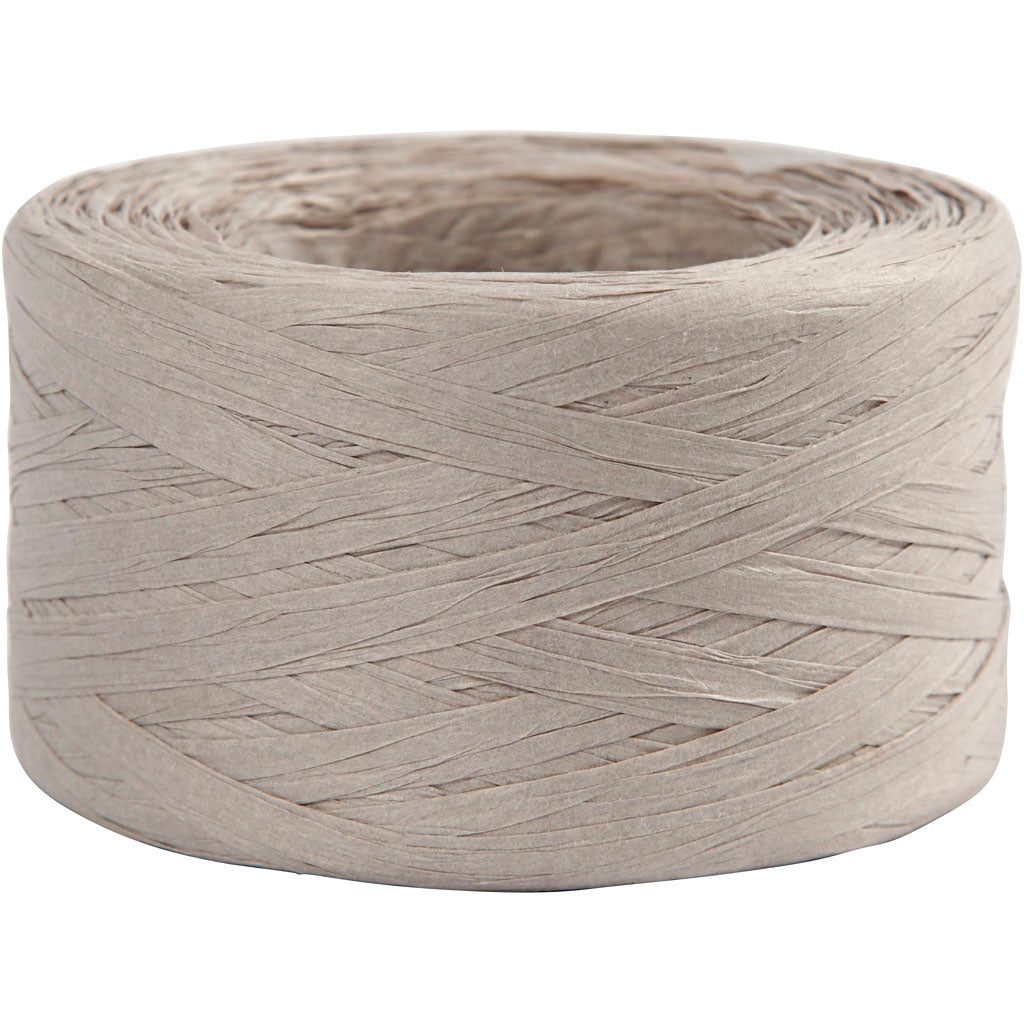 Paper Raffia Yarn, W: 7-8 mm - 100 m/ 1 roll