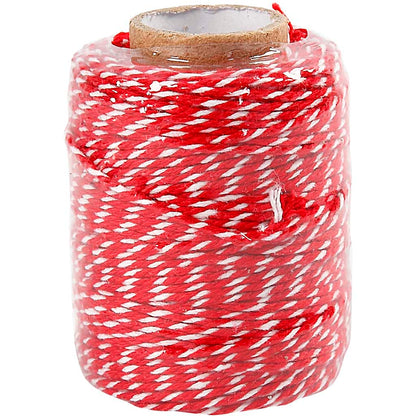 Cotton Cord, thickness 1,1 mm - 50 m roll