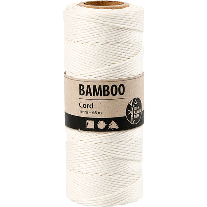 Bamboo Cord, thickness 1 mm, 65 m roll
