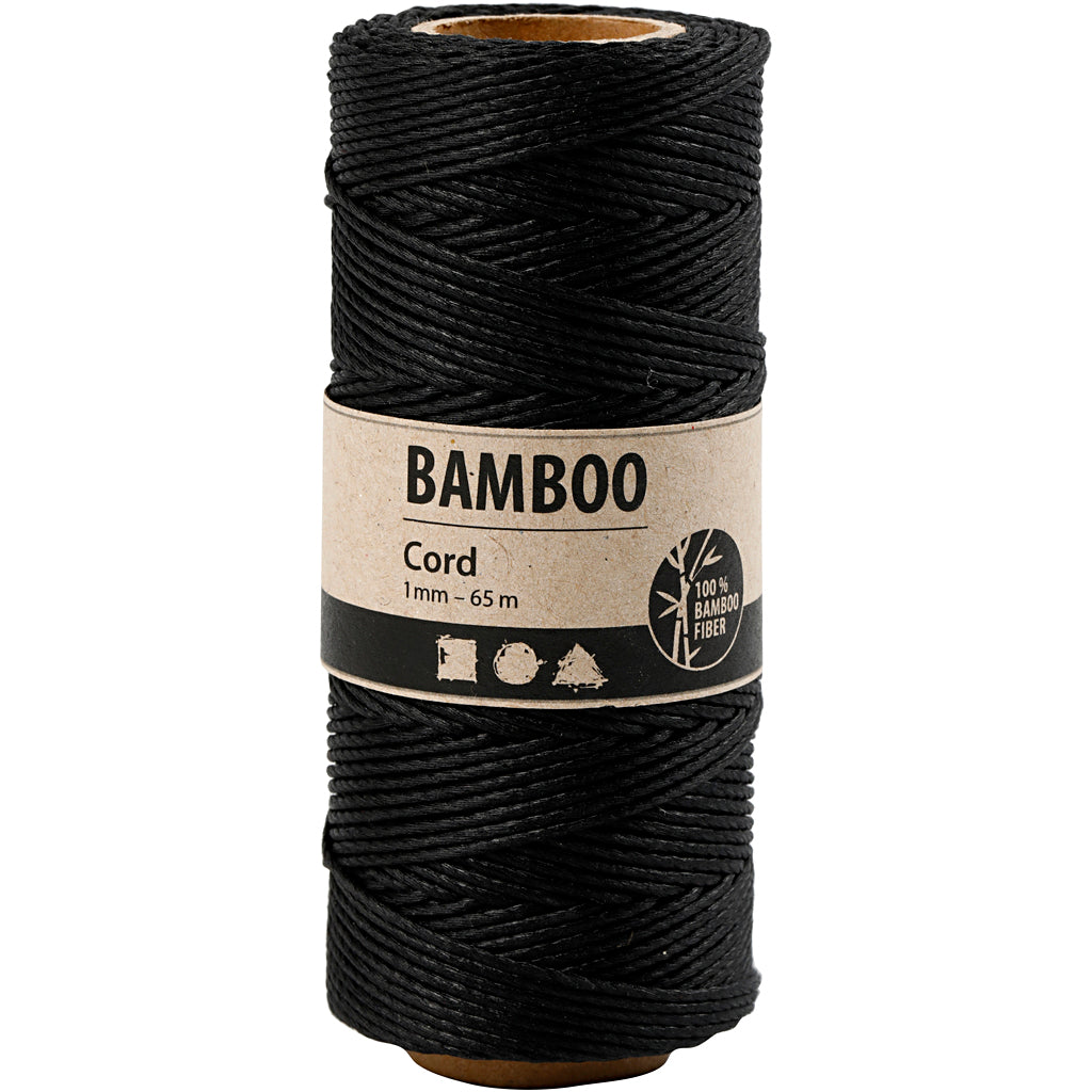 Bamboo Cord, thickness 1 mm, 65 m roll