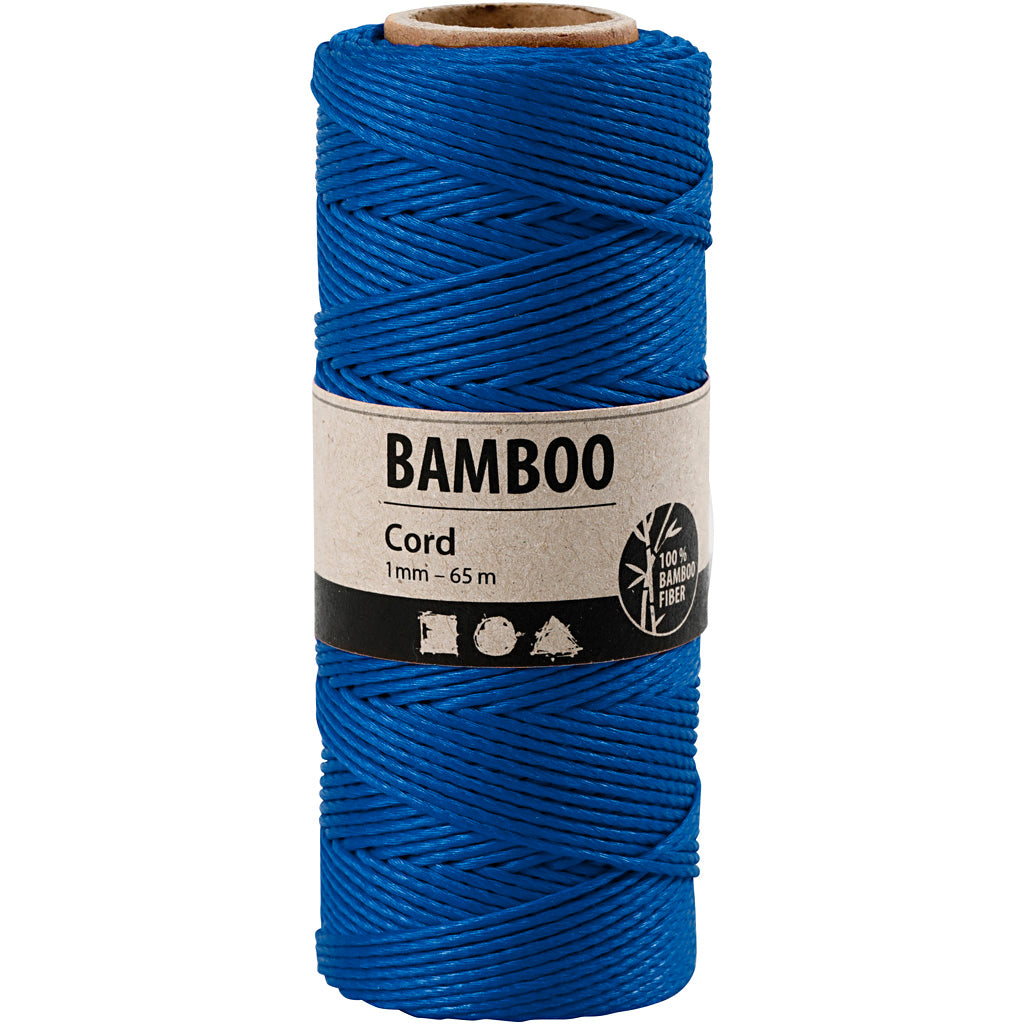 Bamboo Cord, thickness 1 mm, 65 m roll