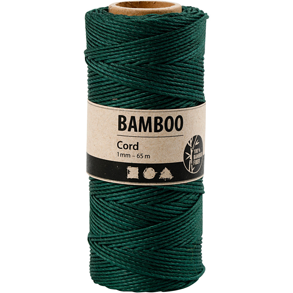 Bamboo Cord, thickness 1 mm, 65 m roll