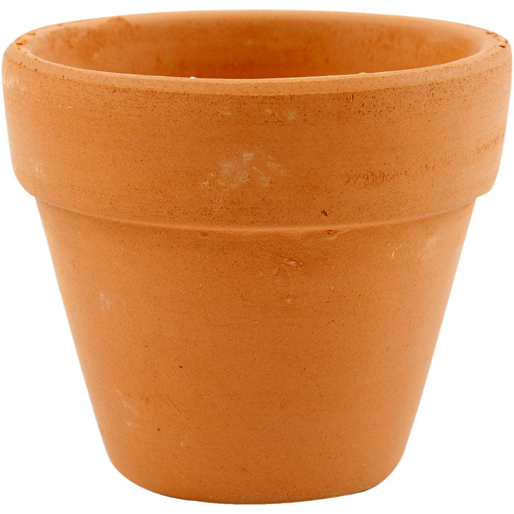 Flower Pots, H: 6,5 cm, dia. 7 cm, 24 pc/ 1 pack