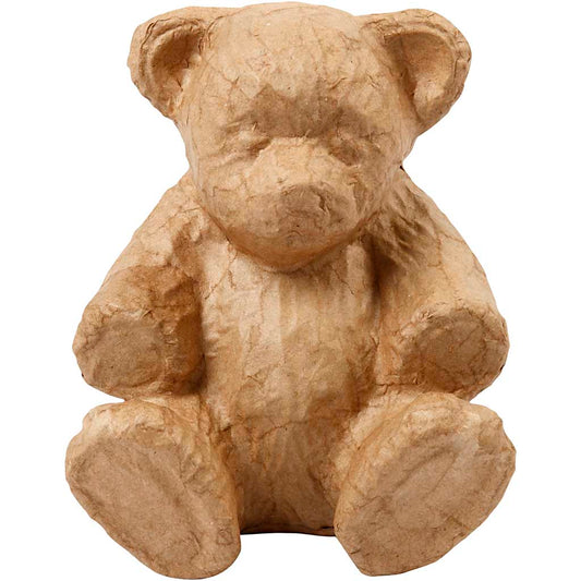 Bear, H: 18 cm, L: 15 cm, 1 pc