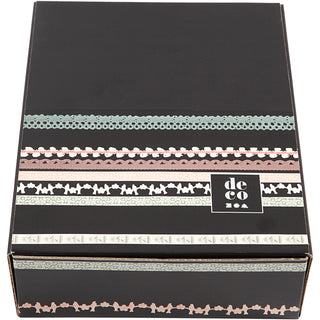 Decorative Ribbon, W: 10-15 mm, 48x2 m