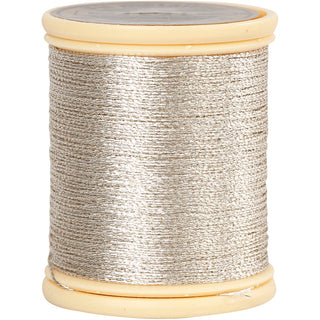 DMC Metallic Thread, thickness 0,36 mm, silver, 40 m/ 1 roll