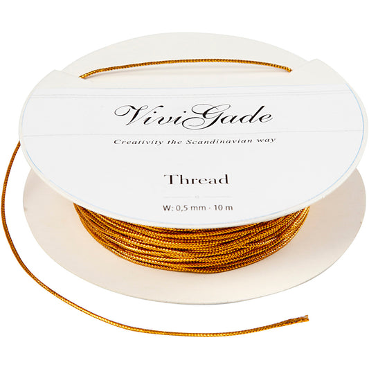 Braided Wire Thread, thickness 0,5 mm, 10 m roll