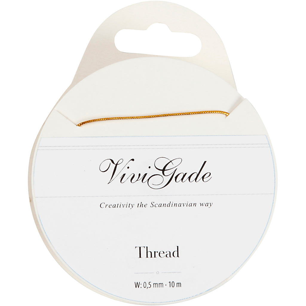 Braided Wire Thread, thickness 0,5 mm, 10 m roll