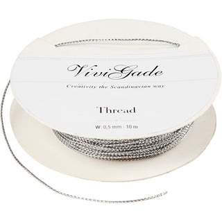Braided Wire Thread, thickness 0,5 mm, 10 m roll