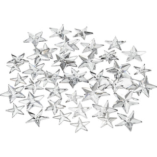 Rhinestones, size 11+12+16 mm, silver, 360 pc/ 1 pack