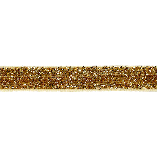 Decorative Ribbon, W: 10 mm, 5 m roll