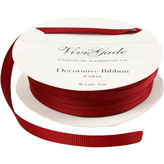 Decoration Ribbon, W: 6 mm,  15 m roll